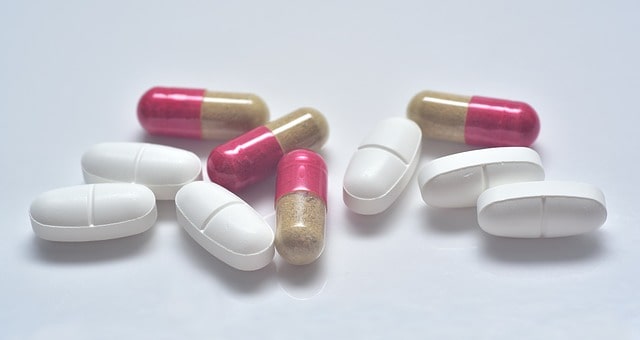 Olika antibiotikatabletter